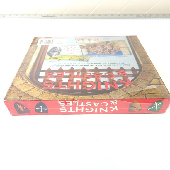 Knights and Castles - Fun Fact Book, Stickers, Giant Castle Poster - British UK - Picture 8 of 11